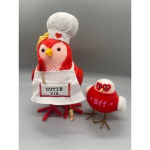 2023‎ Spritz Target Valentine's Day Bird "Avi" Cutie Pie Chef Mini BFF Bird